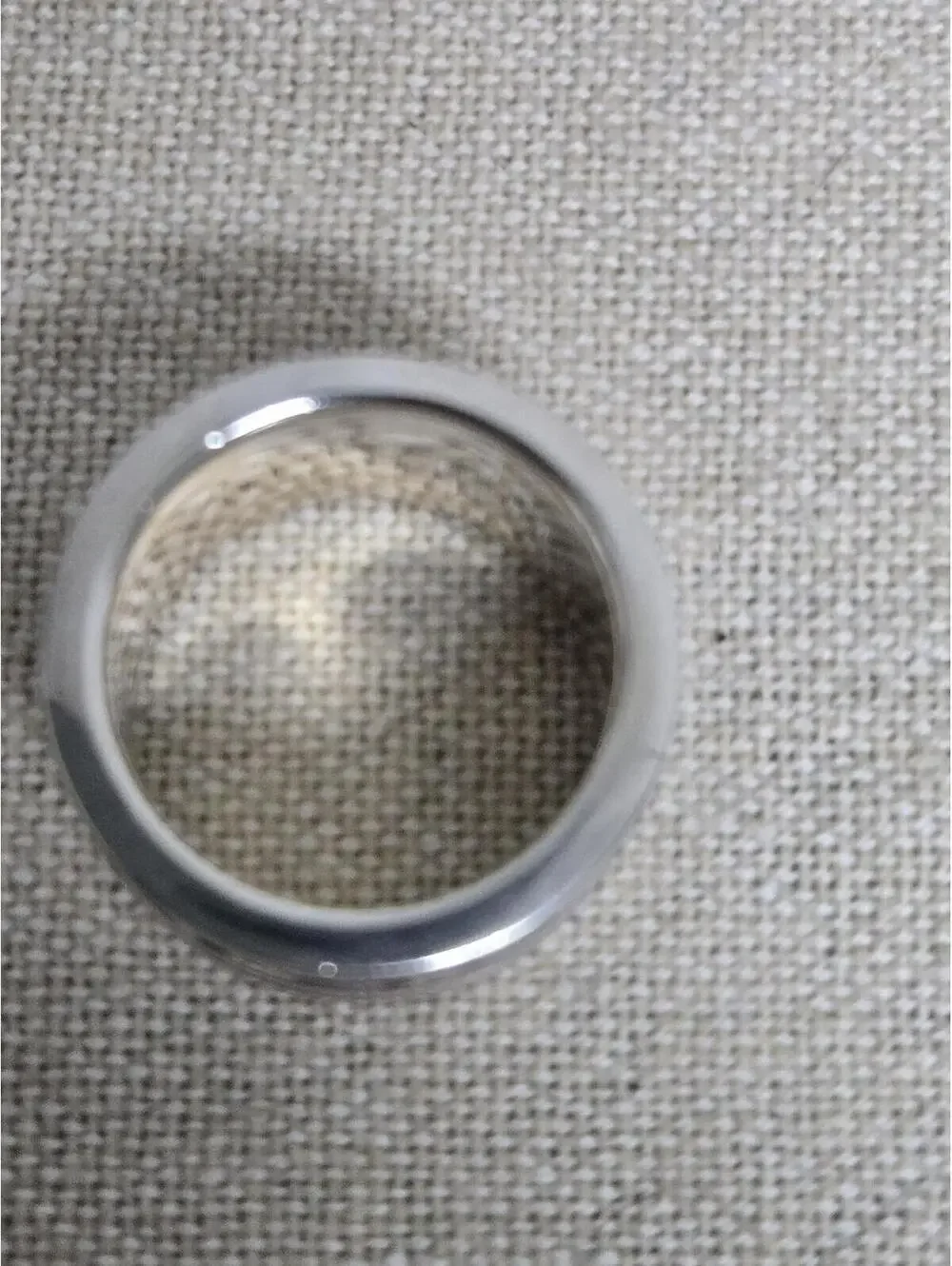 Vintage Tiffany & Co. Atlas Wide Band Ring 1995 Sterling Silver 925 Size 4.5 EUC - Picture 7 of 8
